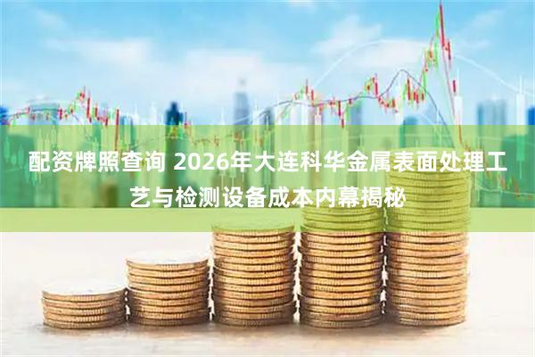 配资牌照查询 2026年大连科华金属表面处理工艺与检测设备成本内幕揭秘